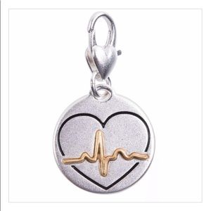 Amanda Blu charm : you make my heart beat, NEW